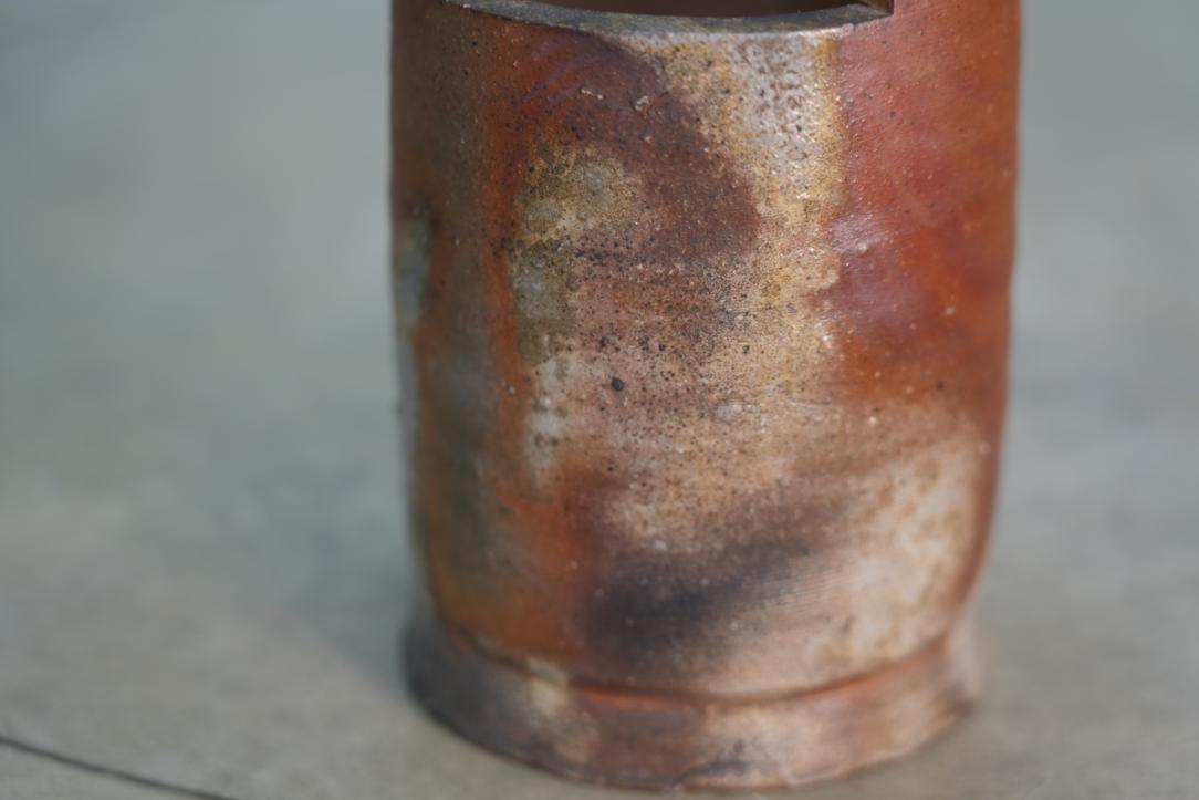 Japanese Bizen Pottery Vase with Box Height:205mm