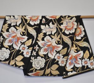 Vintage Japanese Silk Obi c:1970's