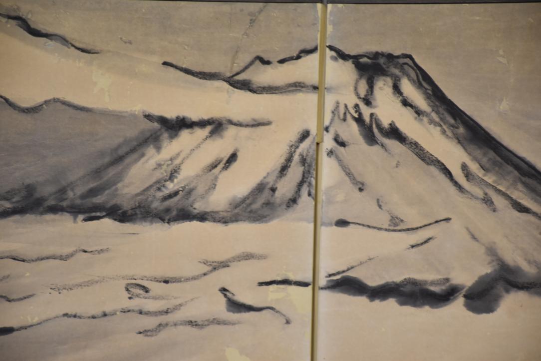 Mt Fuji & Matsu Pine - 2 Panel Screen Width:1760mm - Image 4