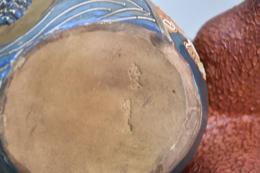 Kutani Pottery Shishi Width:340mm - Image 4