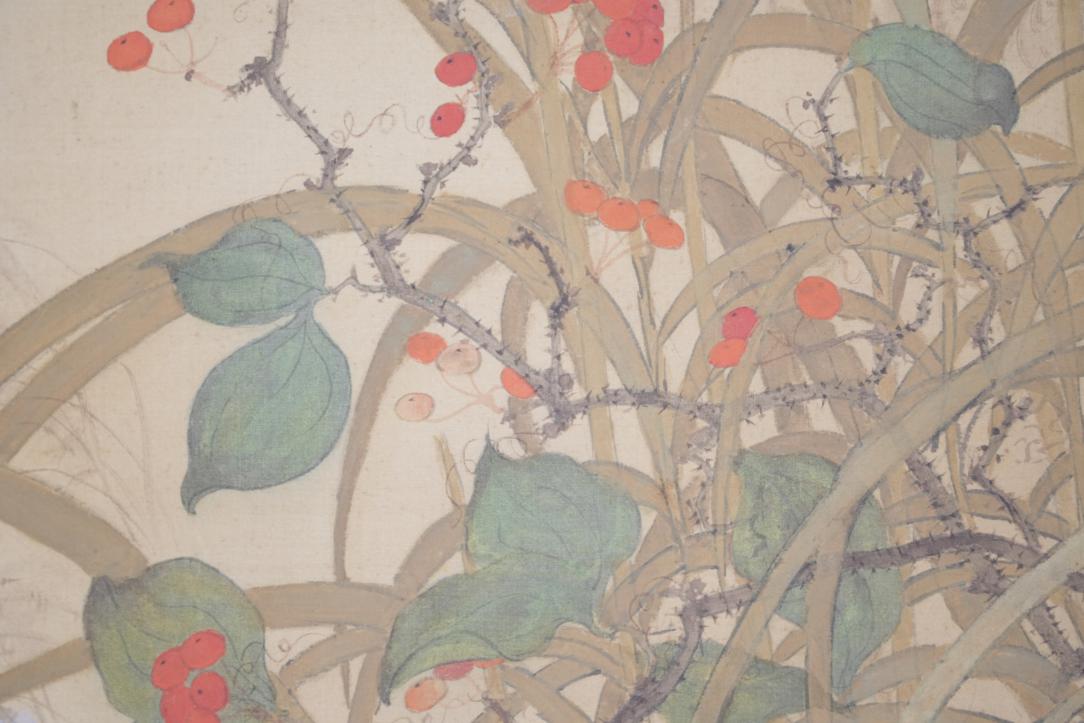 Japanese Rimpa School Scroll Height:1930mm - Image 2
