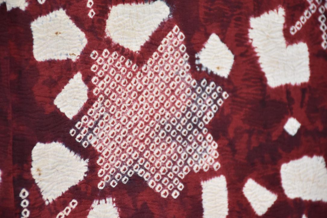 Japanese Vintage Silk Shibori Haori