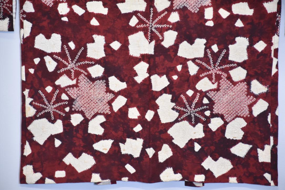 Japanese Vintage Silk Shibori Haori