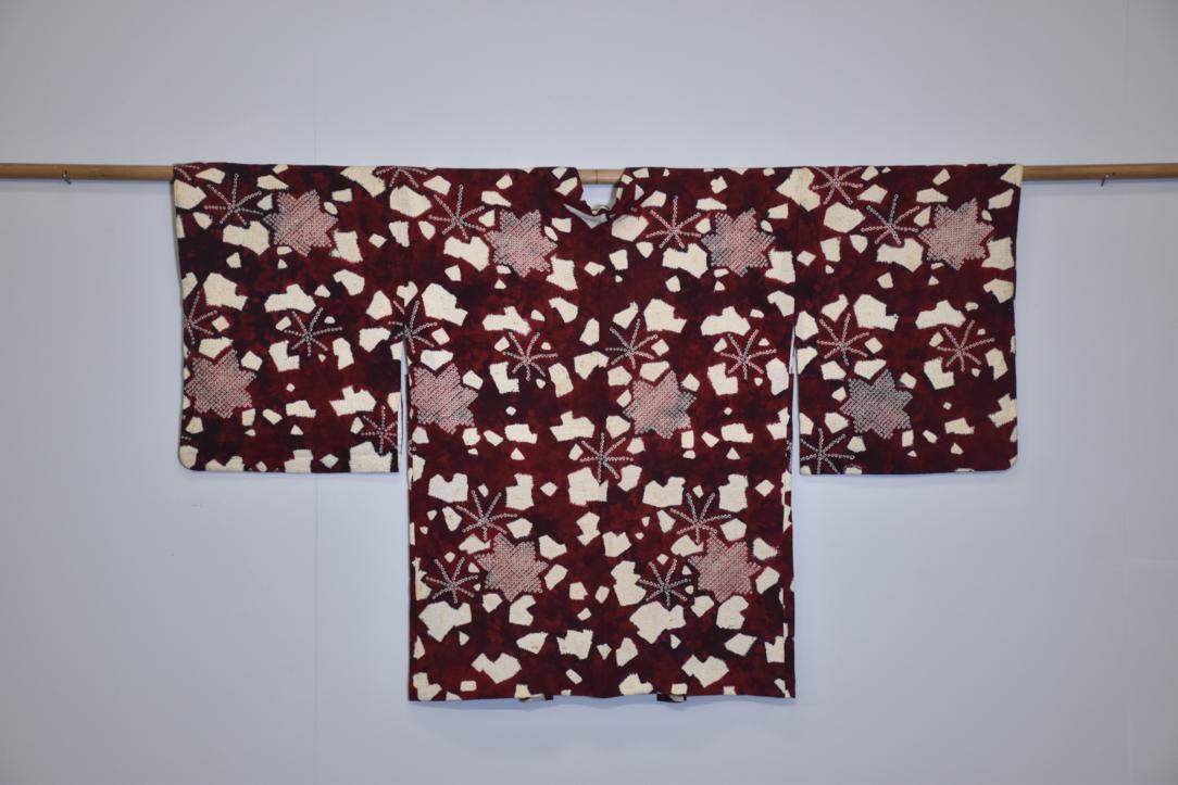 Japanese Vintage Silk Shibori Haori