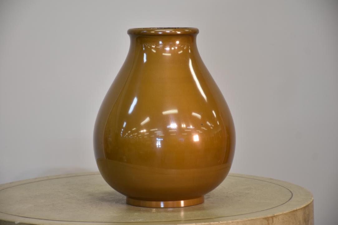 Japanese Bronze Koi Vase Height:300mm - Image 5