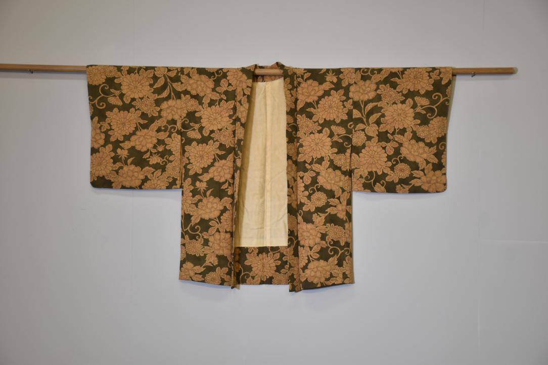 Flower Power Japanese Silk Vintage Haori Jacket