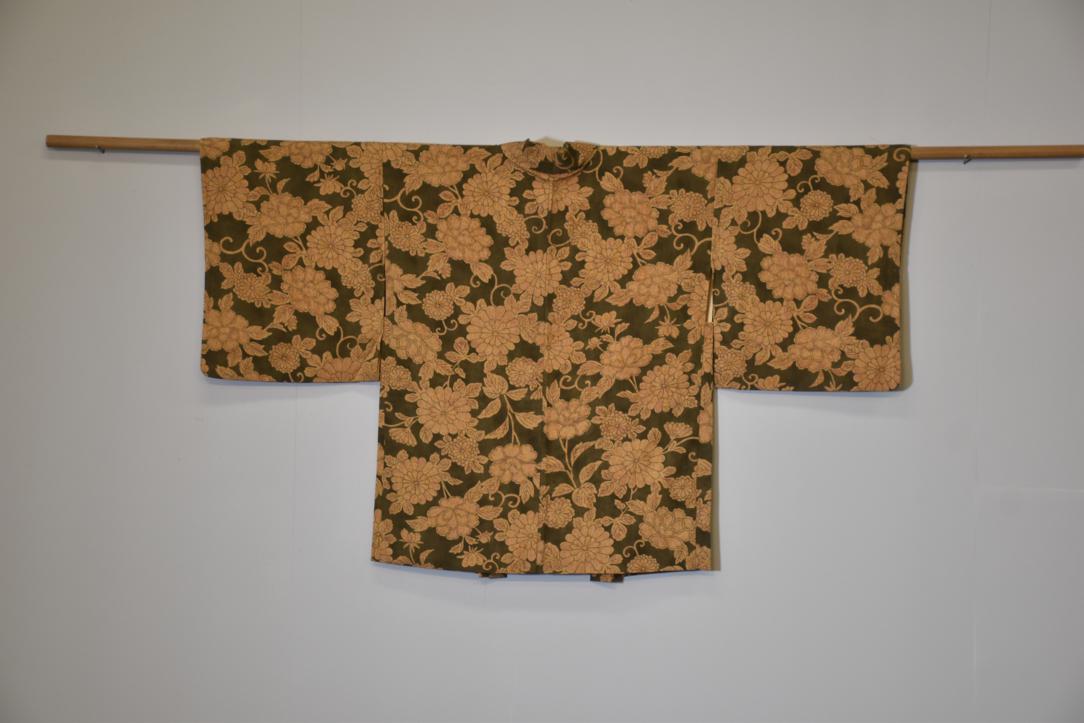 Flower Power Japanese Silk Vintage Haori Jacket - Image 6