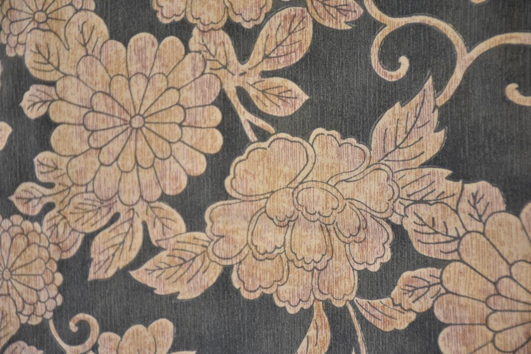 Flower Power Japanese Silk Vintage Haori Jacket - Image 2