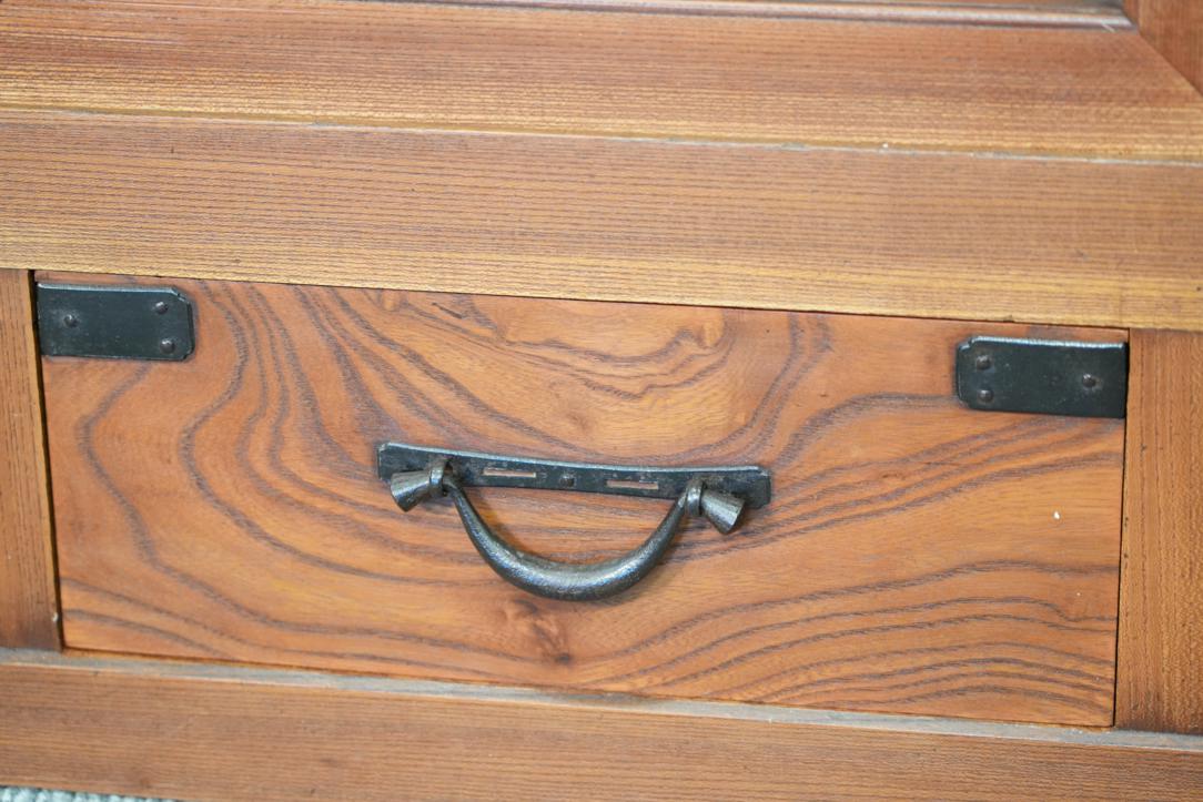 Japanese Elm Wood Mizuya Dansu Sideboard Width:1845mm - Image 2