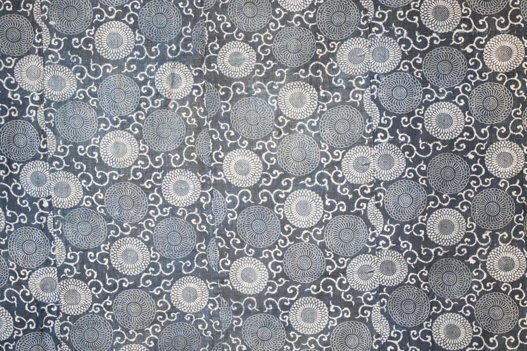 Japanese indigo-dyed futon cover Length:1470mm - Image 9