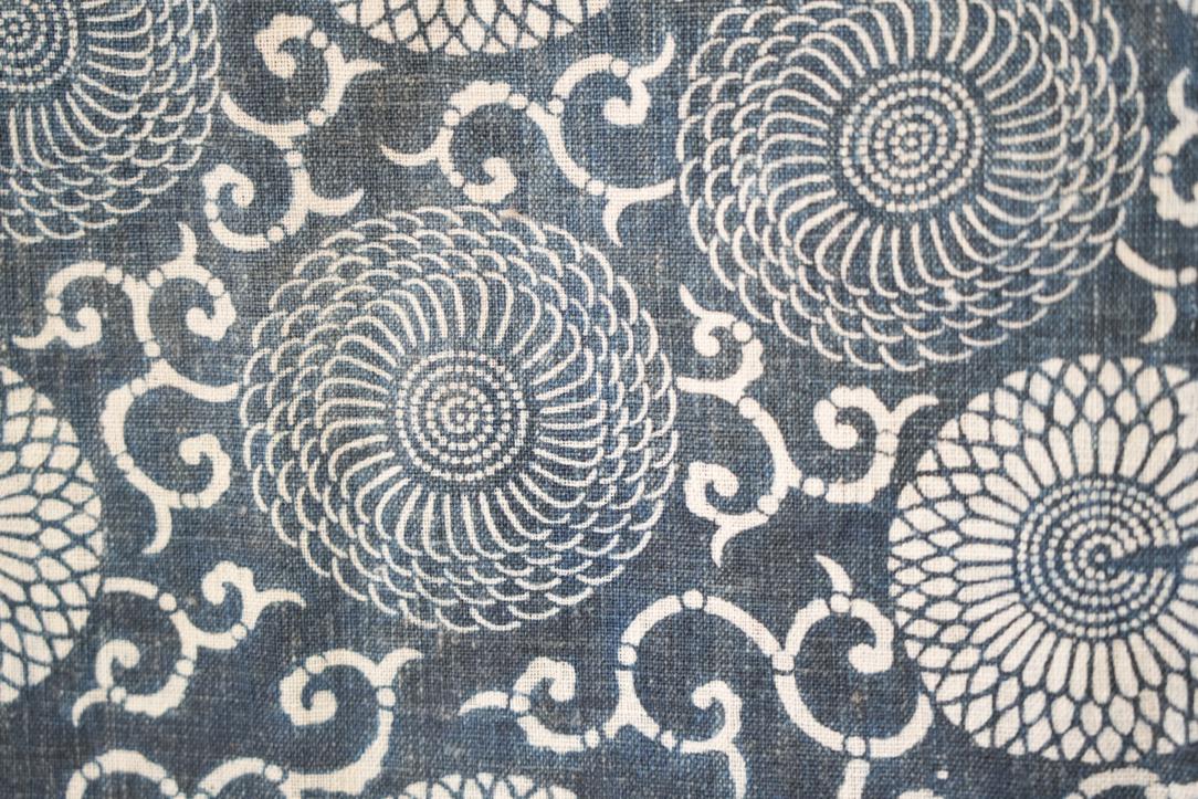 Japanese indigo-dyed futon cover Length:1470mm - Image 2