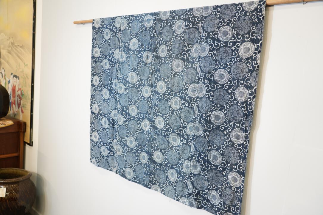 Japanese indigo-dyed futon cover Length:1470mm - Image 8