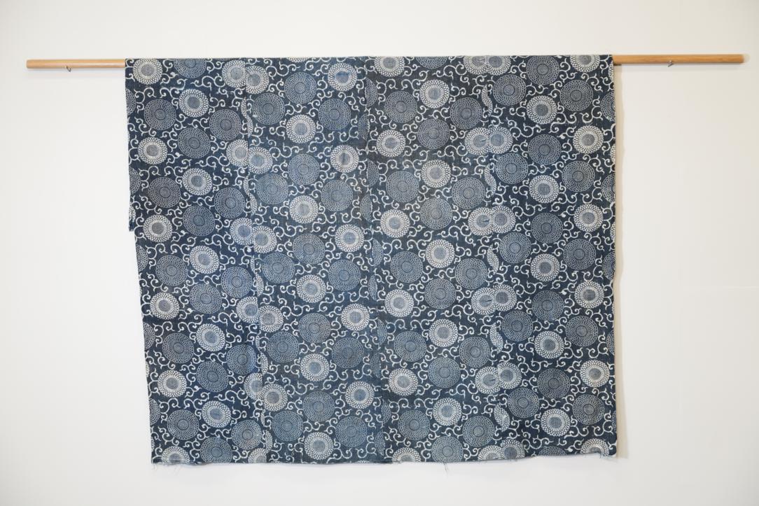 Japanese indigo-dyed futon cover Length:1470mm