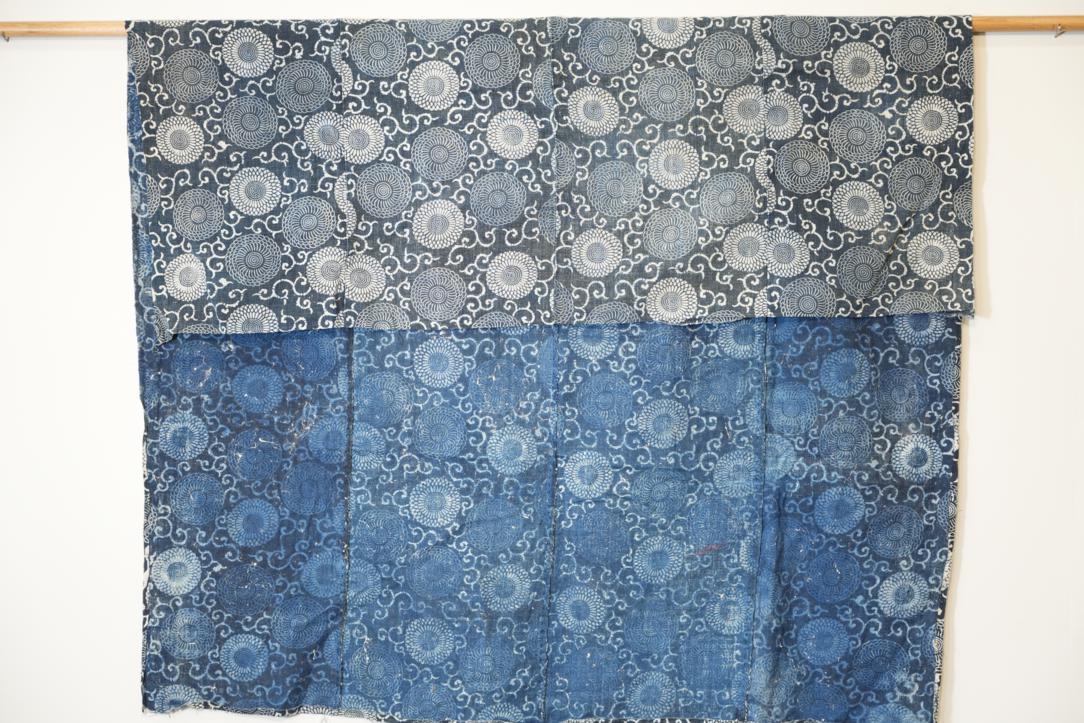 Japanese indigo-dyed futon cover Length:1470mm - Image 6