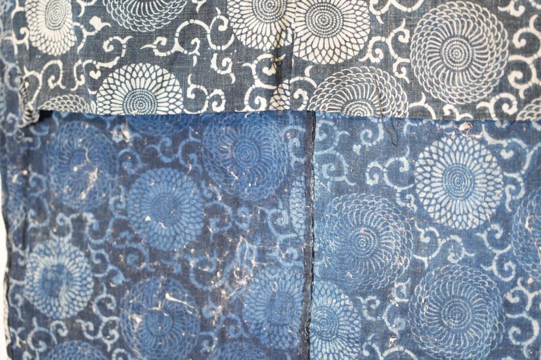 Japanese indigo-dyed futon cover Length:1470mm - Image 5