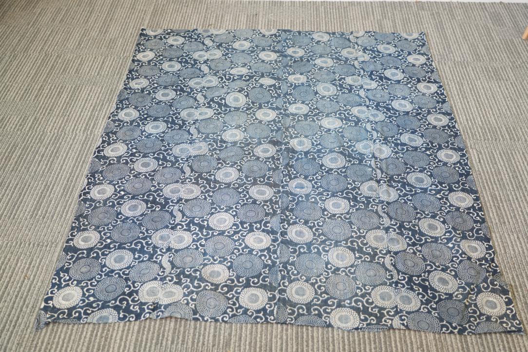 Japanese indigo-dyed futon cover Length:1470mm - Image 3