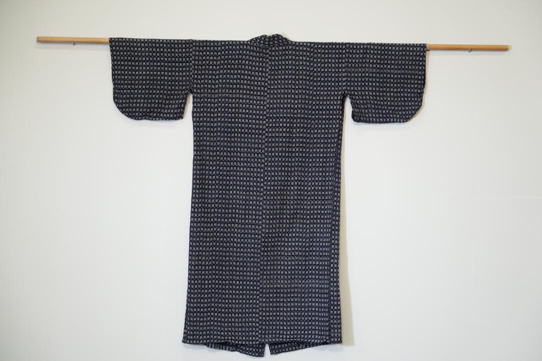 Indigo Cotton Haori Jacket