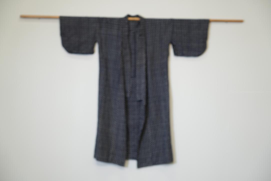 Indigo Cotton Haori Jacket - Image 5