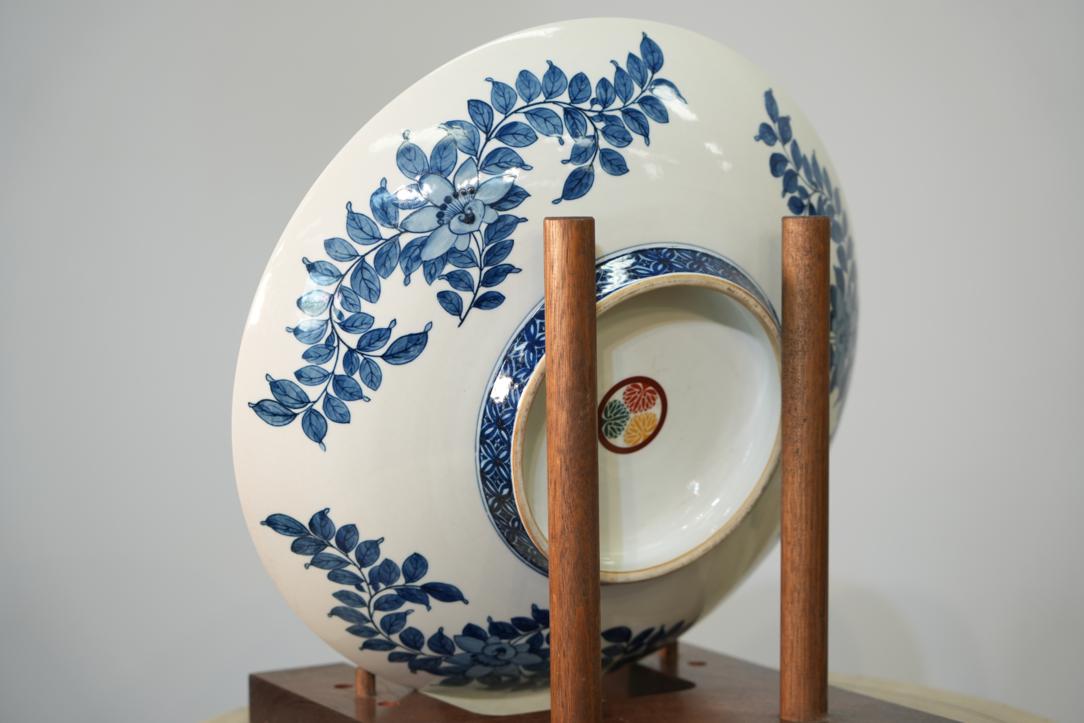 Large Japanese Nabeshima Style Plate Width:455mm - Image 7