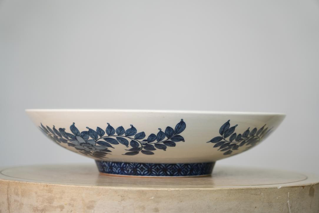 Large Japanese Nabeshima Style Plate Width:455mm - Image 3