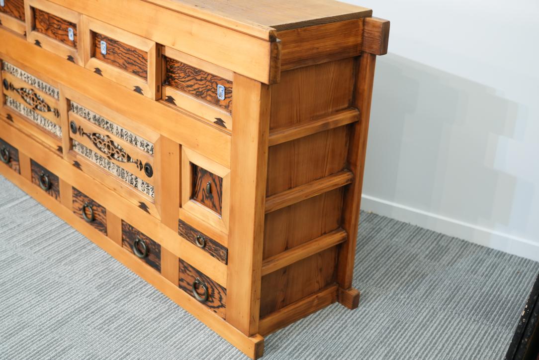 Japanese Antique Kitchen Sideboard