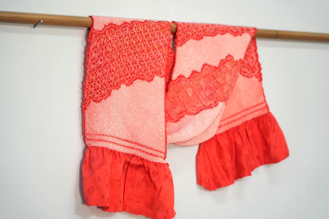Japanese Silk Shibori Scarf