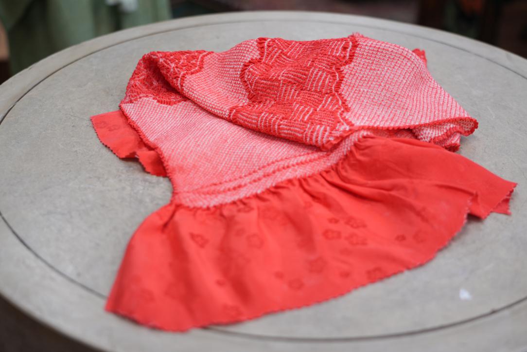 Japanese Silk Shibori Scarf