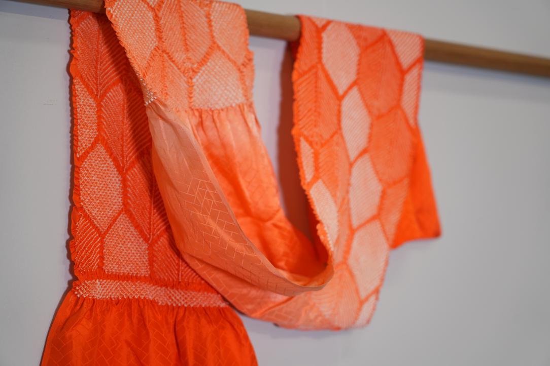Japanese Silk Shibori Scarf