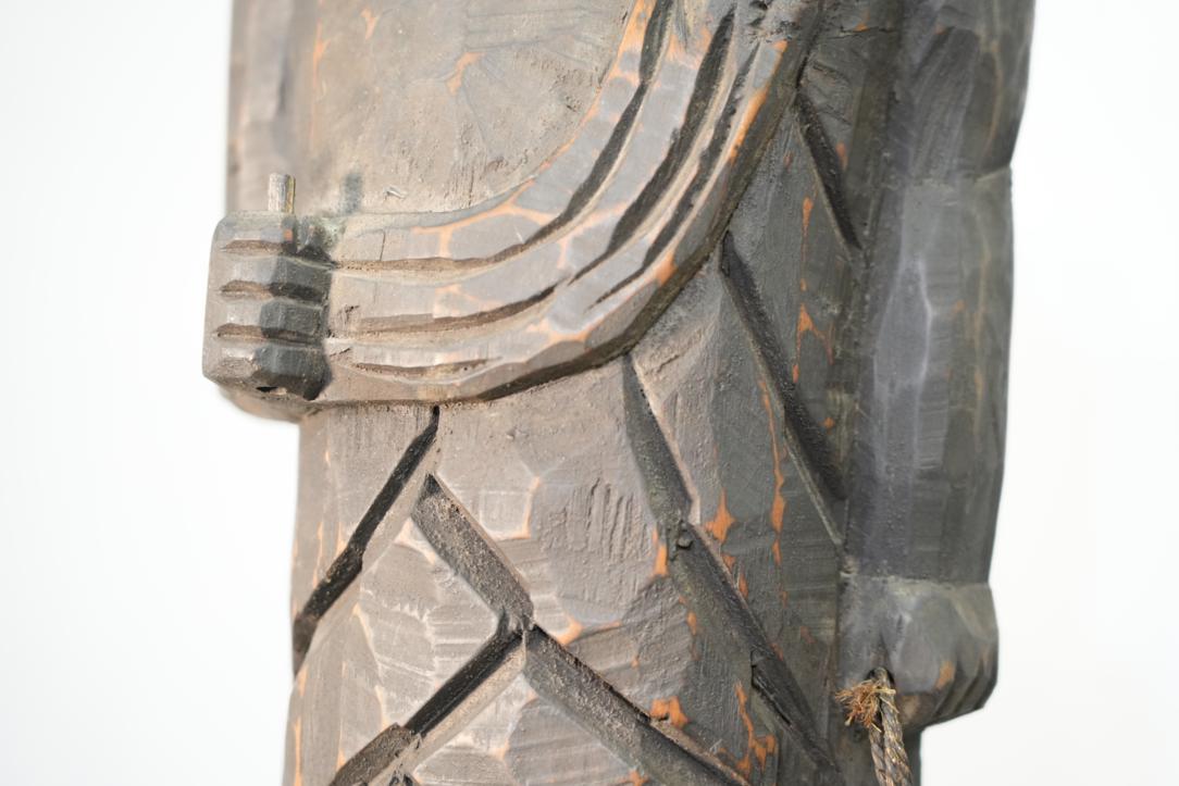 Enku Inspired Carved Monk Height:780mm - Image 8