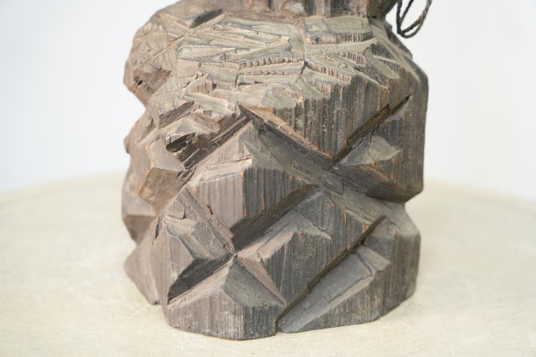 Enku Inspired Carved Monk Height:780mm - Image 5