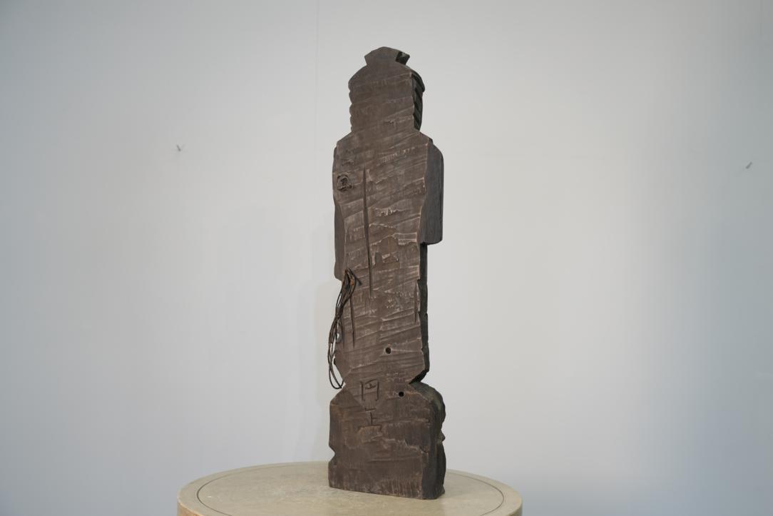 Enku Inspired Carved Monk Height:780mm - Image 6