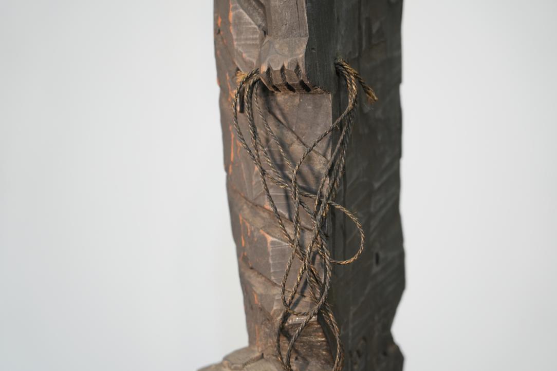 Enku Inspired Carved Monk Height:780mm - Image 3