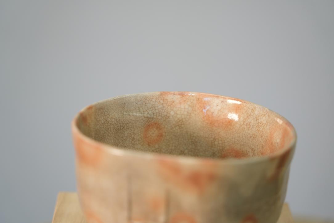 Japanese Hagi Pottery Chawan Tea Bowl Width:126mm - Image 6