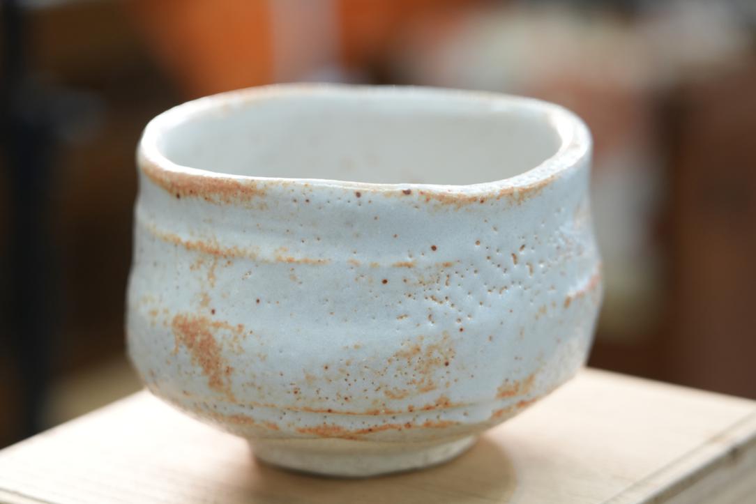 Shino Chawan Tea Bowl Width:140mm - Image 7