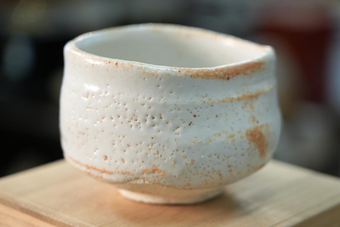 Shino Chawan Tea Bowl Width:140mm - Image 6