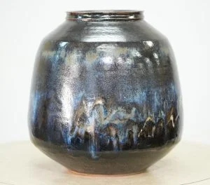 Mashiko Pottery Vase Height:300mm