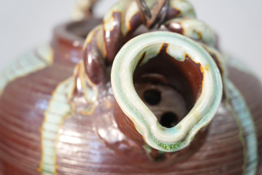 Large Shigaraki Pottery Teapot Width:300mm - Image 5