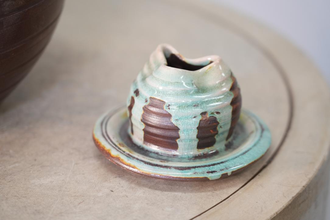Large Shigaraki Pottery Teapot Width:300mm - Image 4