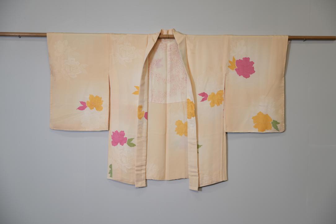 Silk Roses Japanese Haori Jacket