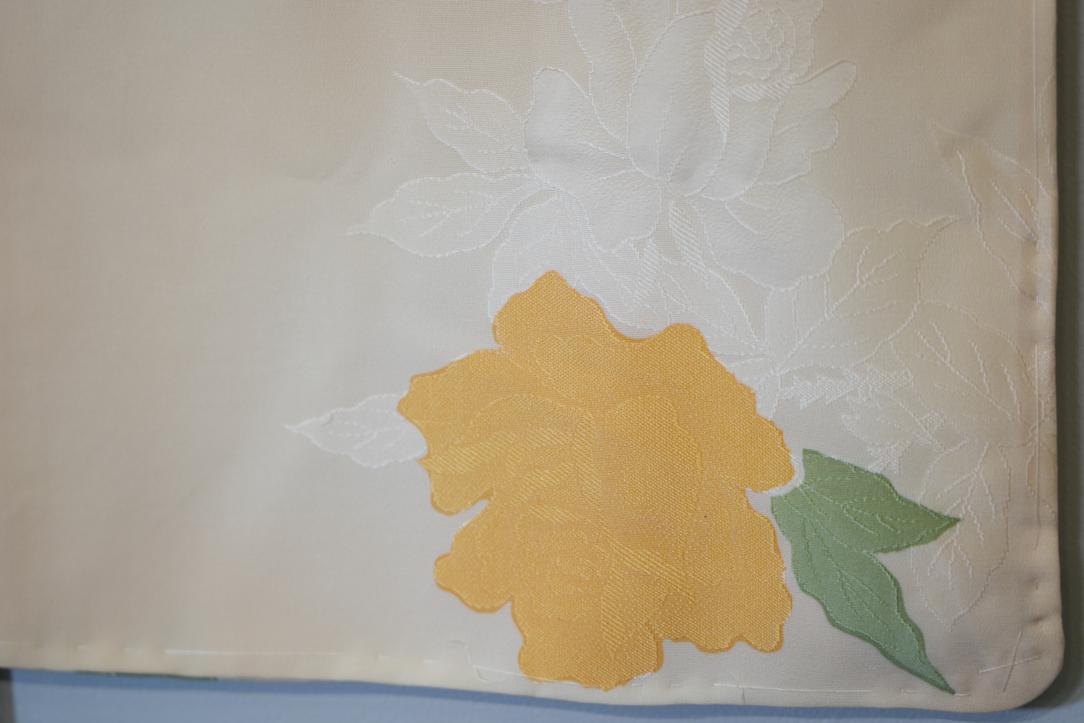 Silk Roses Japanese Haori Jacket - Image 2