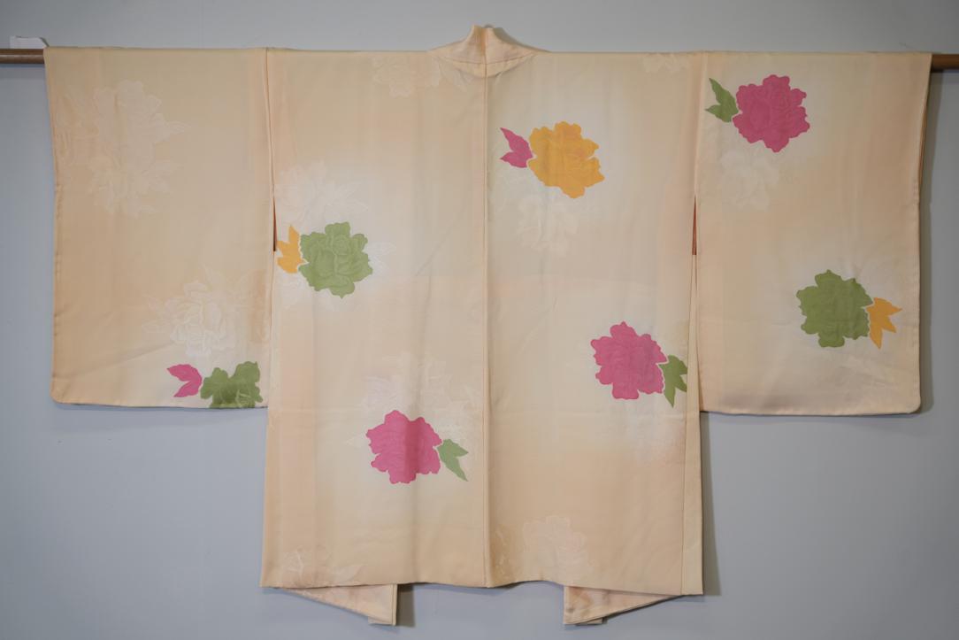Silk Roses Japanese Haori Jacket - Image 5