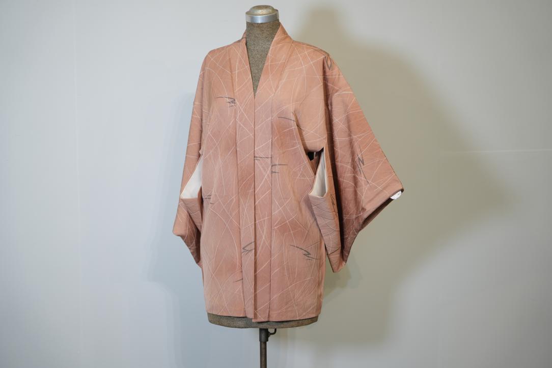 Soft Silk Japanese Haori Jacket - Image 4