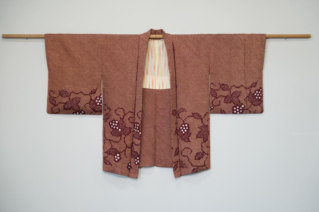 Silk Shibori Japanese Haori Jacket