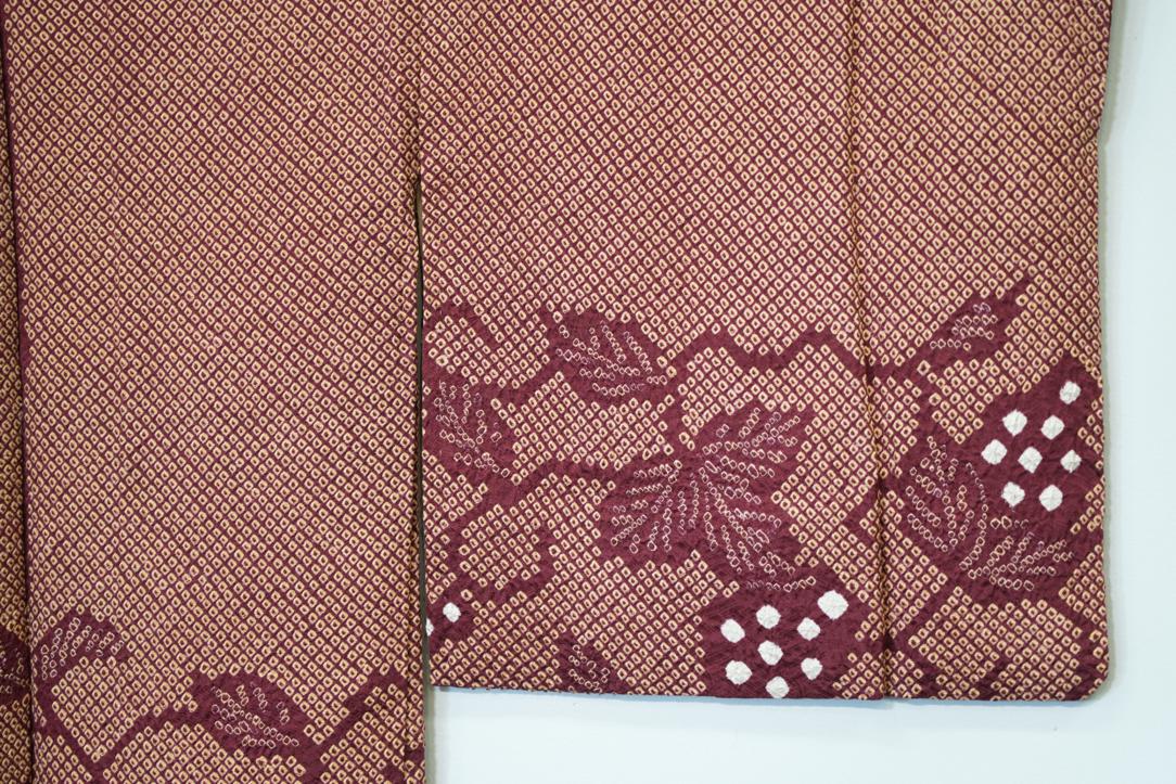 Silk Shibori Japanese Haori Jacket - Image 2