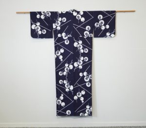 Japanese Summer Fans Vintage Cotton Yukata