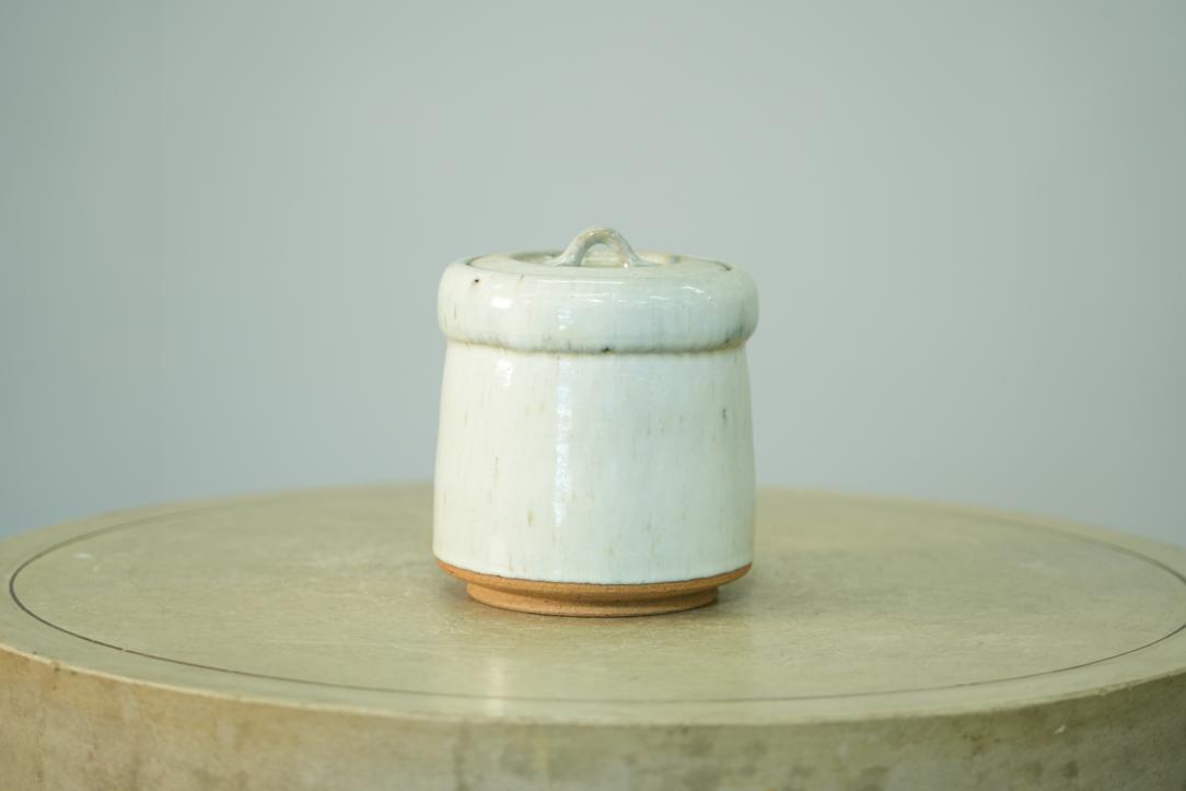 Japanese Pottery Mizuzashi Height:170mm
