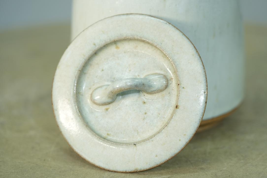 Japanese Pottery Mizuzashi Height:170mm - Image 4