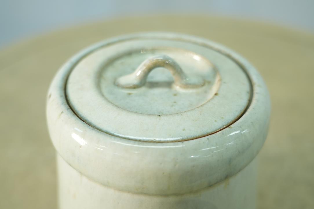 Japanese Pottery Mizuzashi Height:170mm - Image 2