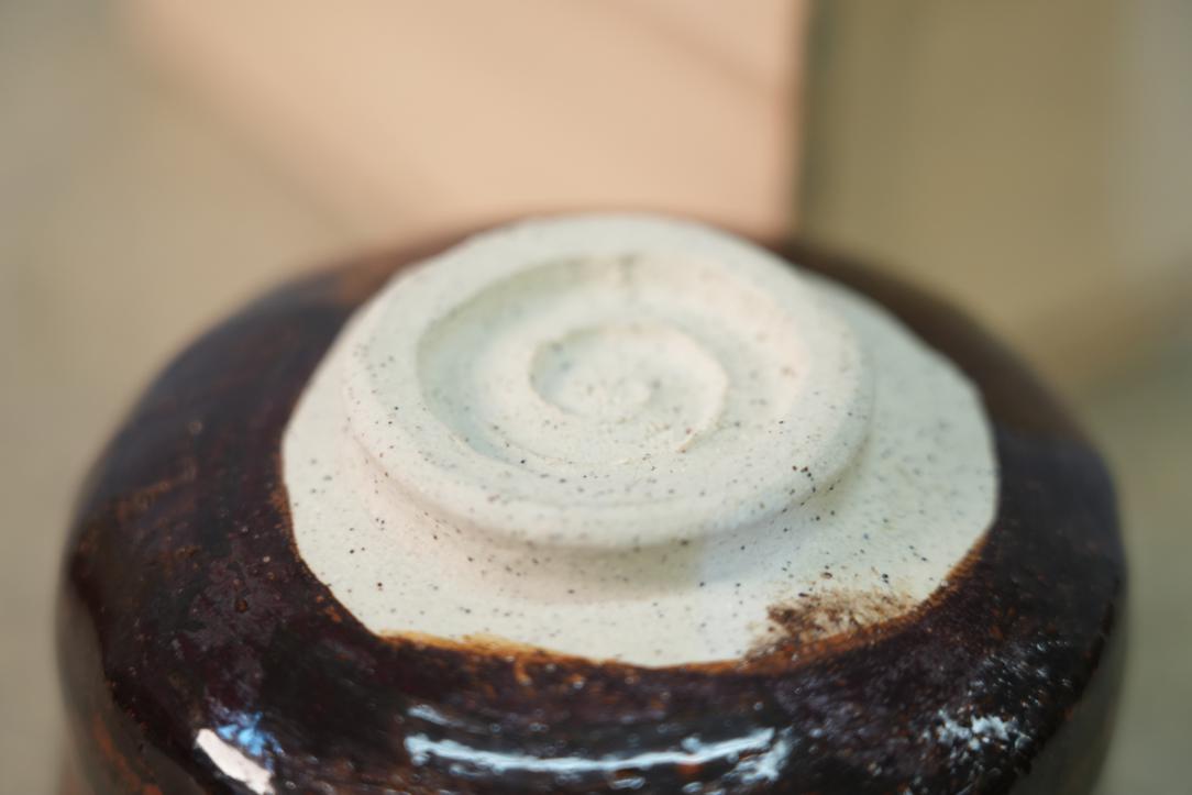 Aka Raku Chawan Tea Bowl Width:115mm - Image 4