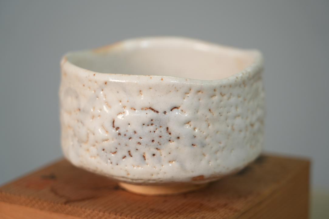 Shino Chawan Tea Bowl Width:125mm - Image 8
